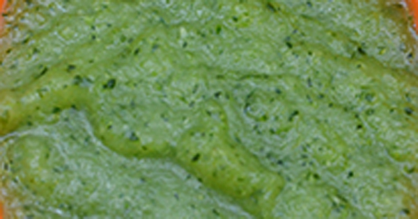 Courgette & Carrot Puree
